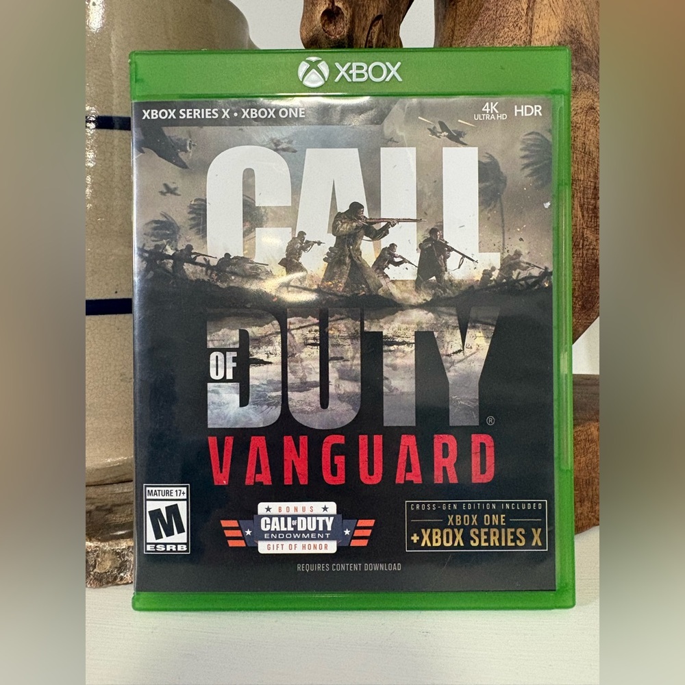 Call of Duty: Vanguard Cross-Gen Edition video game for the Xbox One